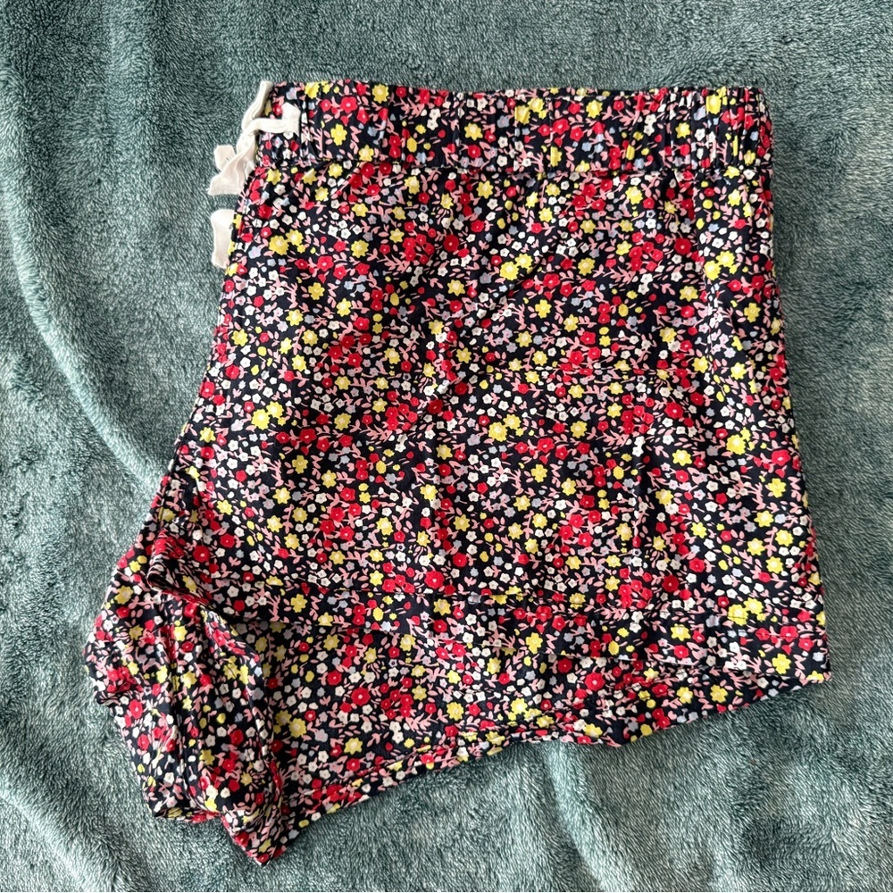 J.Crew Multicolor Floral Shorts Size XL - Picture 7 of 8